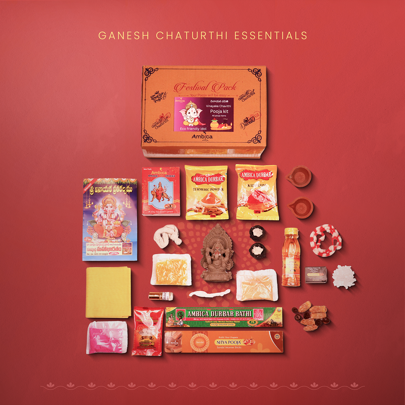 Ambica Vinayaka Chavithi Festival Pack