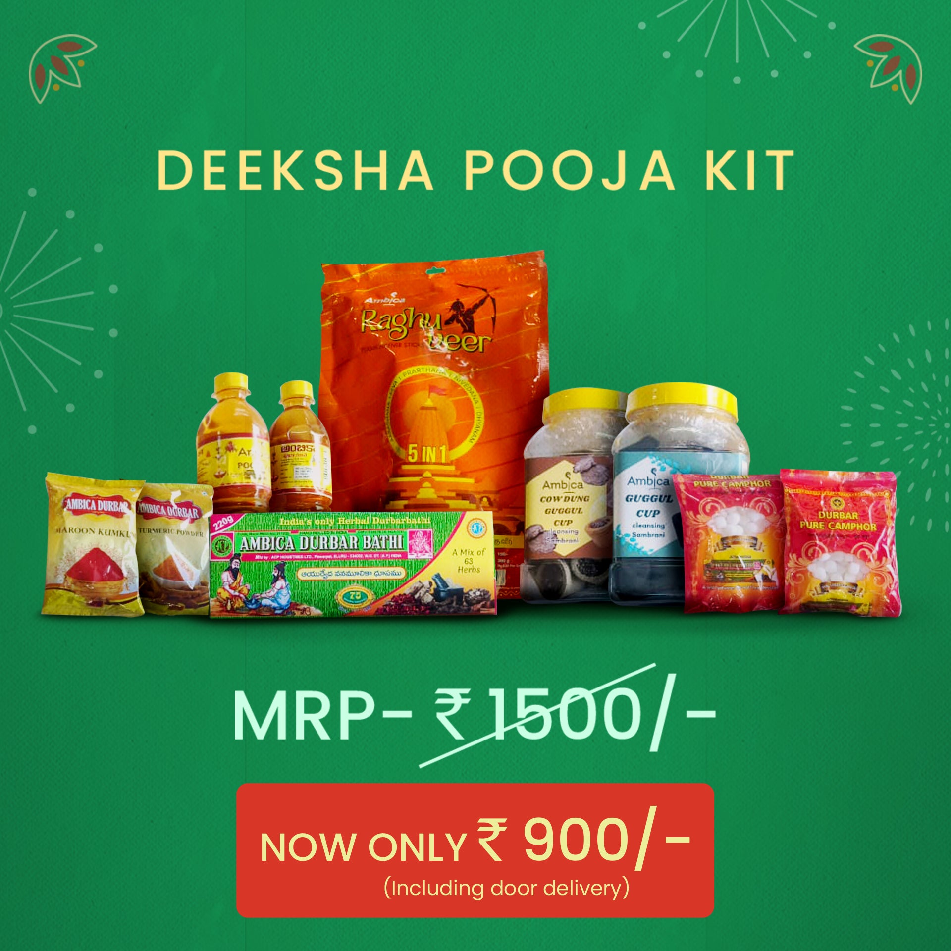 Ambica Deeksha Pooja Kit