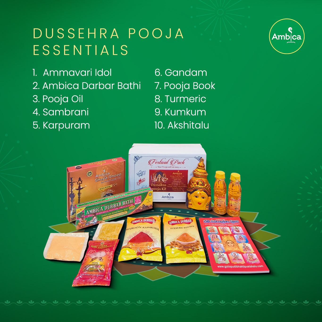 Ambica Dussehra Festival Pack