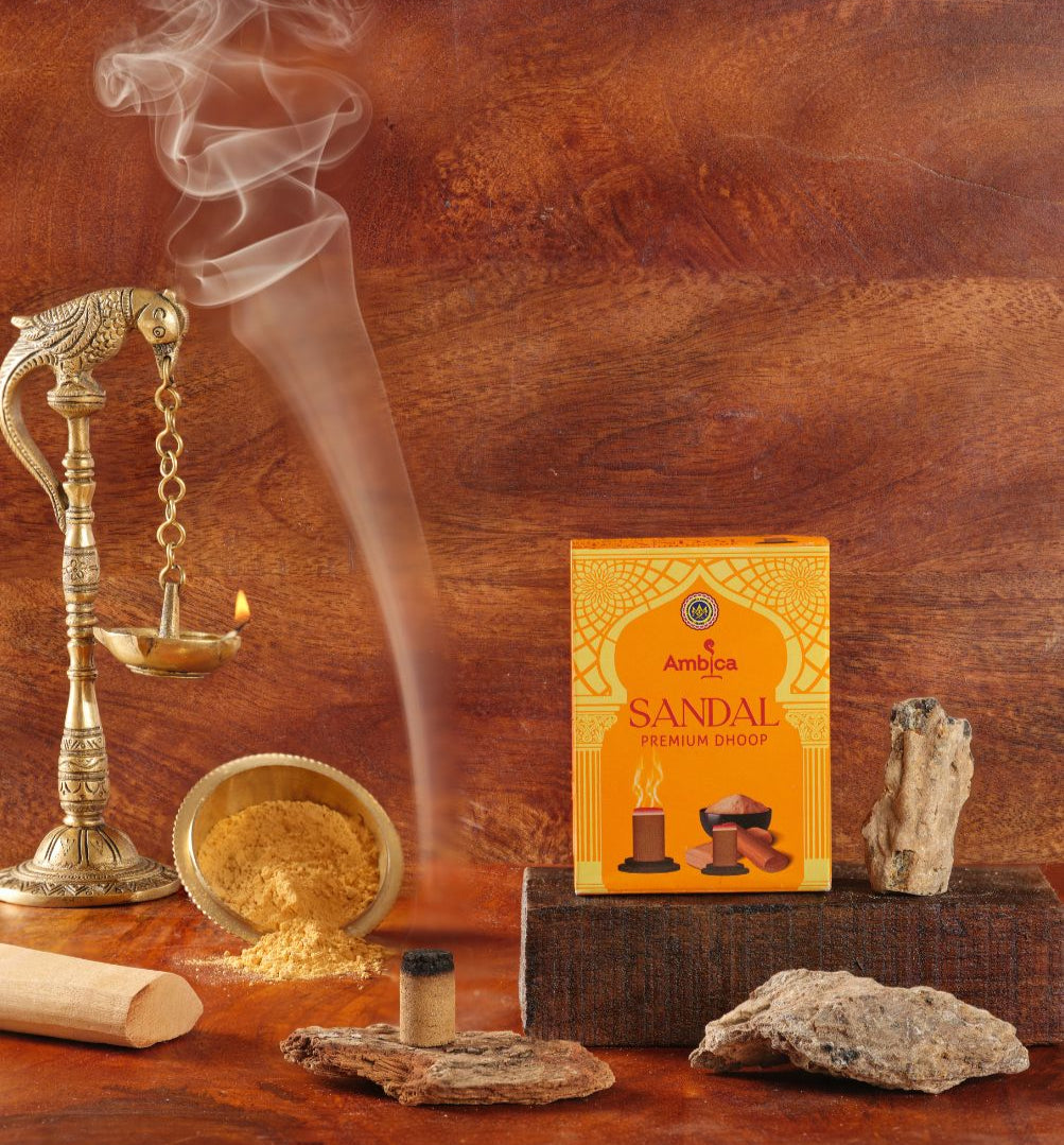 ambica premium sandal based dhoop